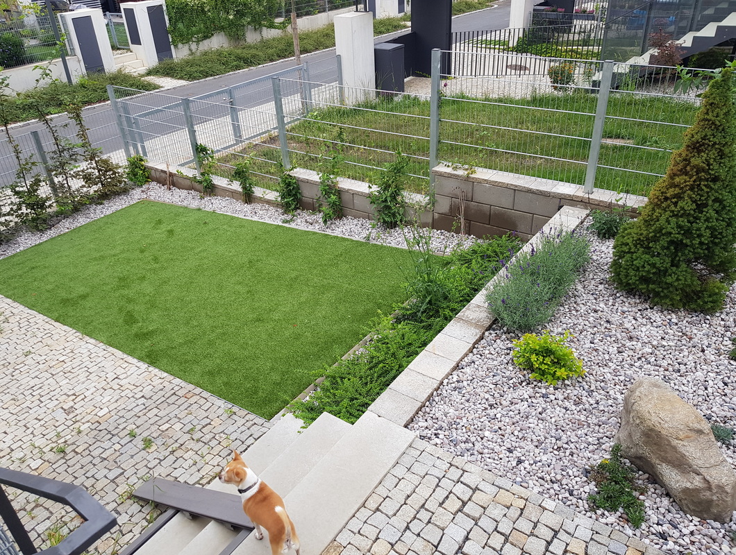 Udrzba zahrady a terasy RD Praha 6