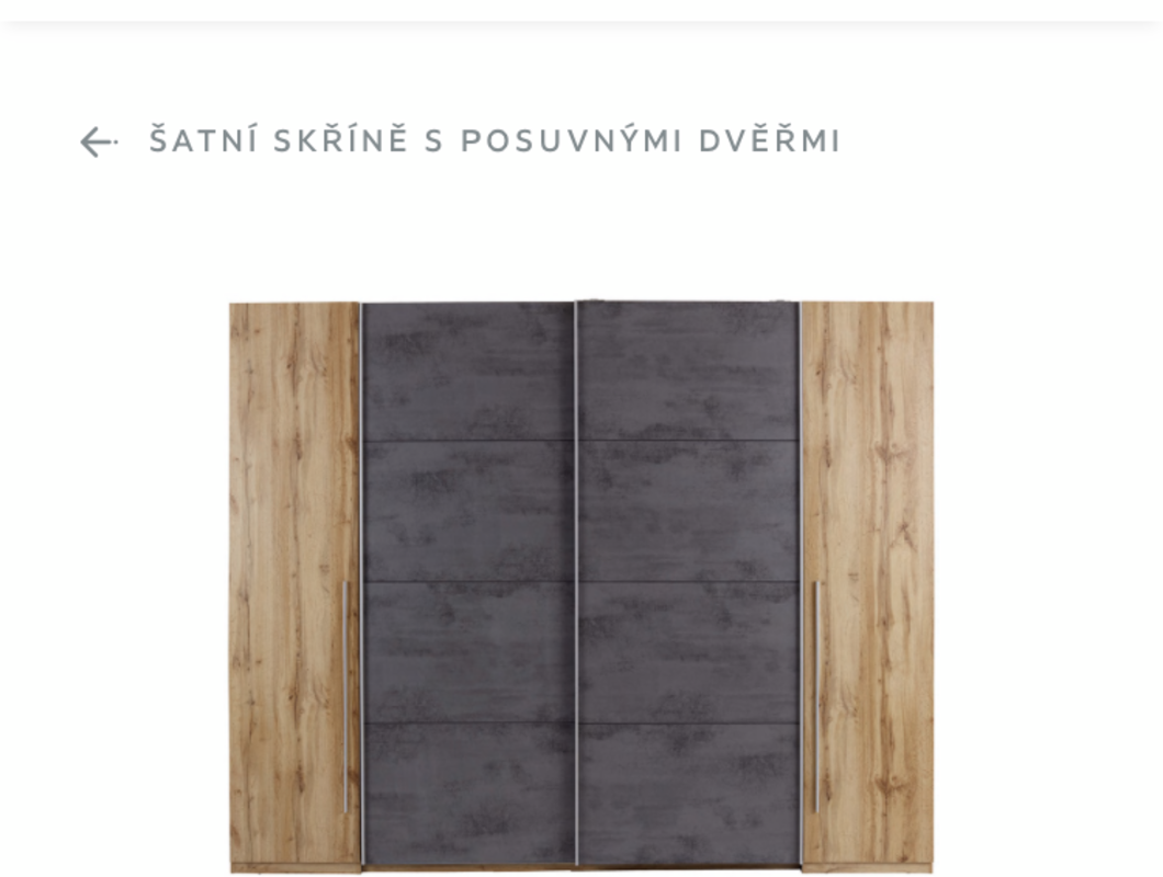 Domontovat skříň + zpevnit, skřín se vybouluje