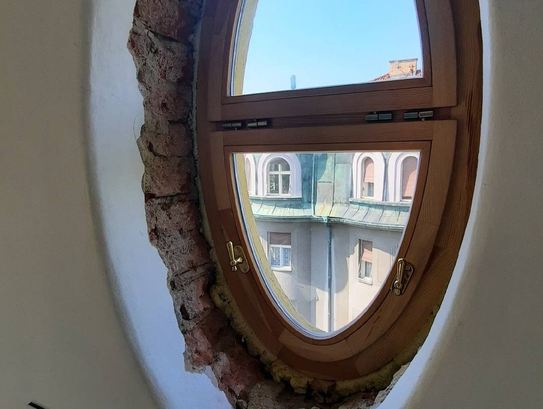 Dokončení ostění okna