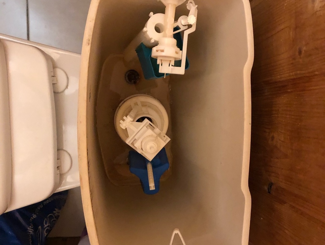 Opravit splachování wc