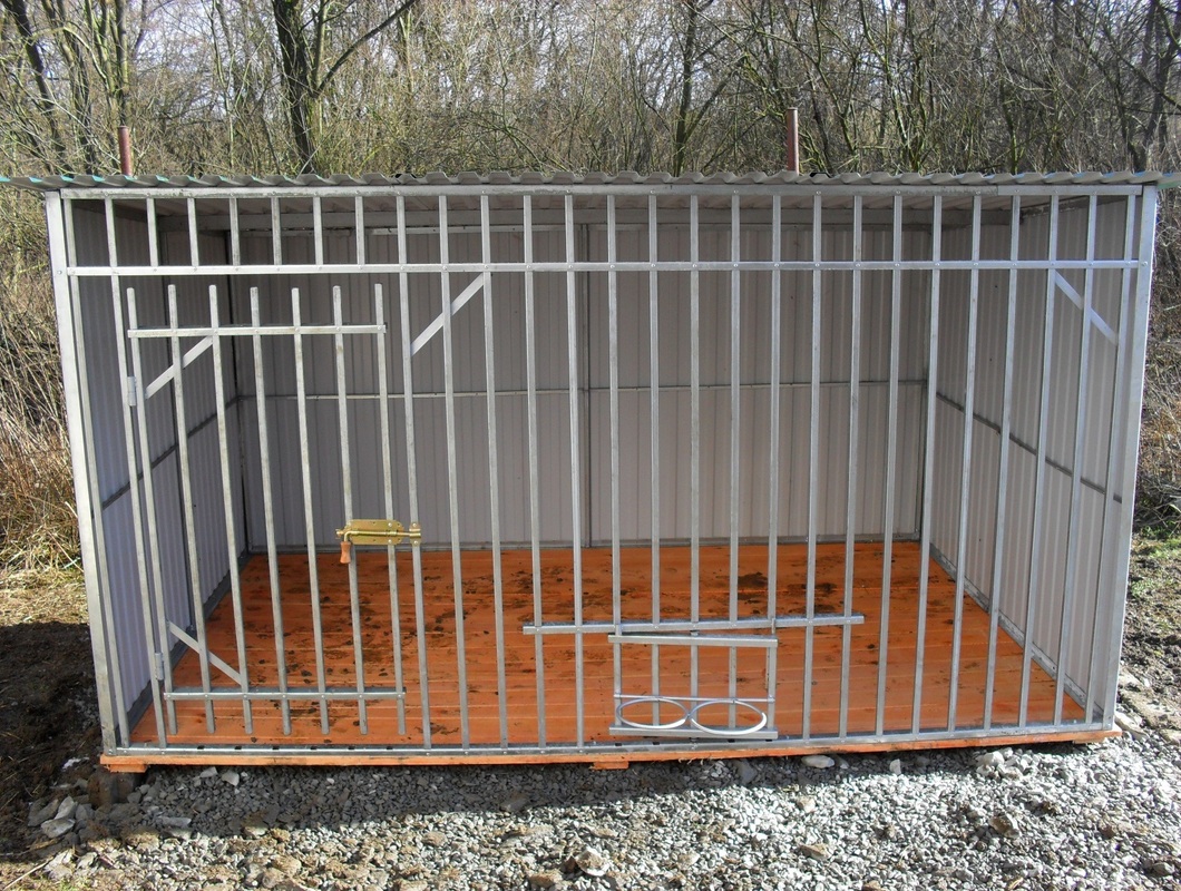 kovový kotec pro psa 3x2 m