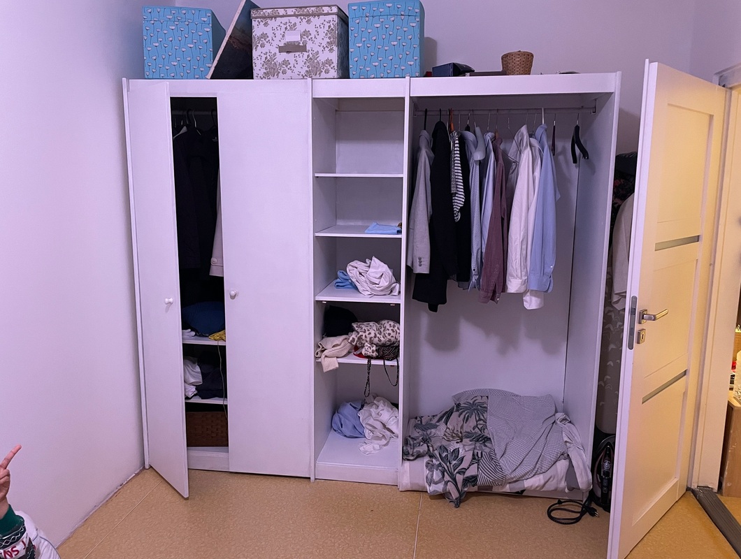 Rozebrání a odvoz skříně