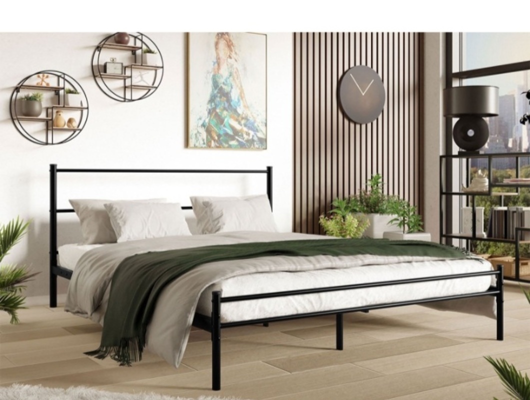 Montáž kovové manželské postele