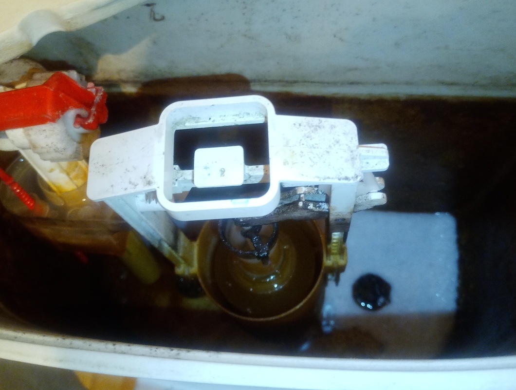 Protekajici wc, alcaplast